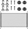 Forhome Filet à bagages pour coffre de 100 x 60 cm - S'étend jusqu'à 140 x 100 cm - Avec 4 mousquetons et 4 boucles en plastique ABS - Super élastique pour la plupart des voitures