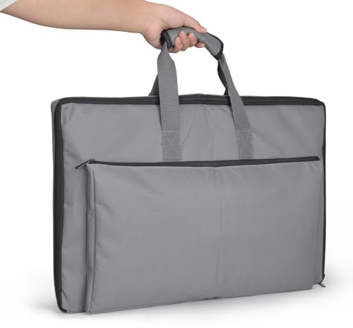 BINGFU Tragetasche Aufbewahrungstasche Carry Bag für Starlink Gen3 Rechteck-Satelliten-Internet-Kit -Doppeltes Taschen-Design für Antenne Ethernet-Kabel Router Stromversorgung