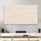 Solid Color TV Cover - Thick Cotton & Linen Dust Cover - Indoor 19-80 Inch LCD/LED Screen Protection - Universal
