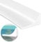 2M Shower Threshold Water Barrier, Silicone Wet Room Floor Barrier, Self Adhesive Bathroom Water Dam Water Stopper Strip Shower Screen Seal Strip Shower Tray Sealing Strip for Dry and Wet for Kitchen