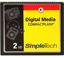 SimpleTech - Flash memory card - 1 GB - CompactFlash