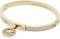 MICHAEL KORS Damen-Armreif Edelstahl mattiert Glas transparent 18 cm - MKJ5976710