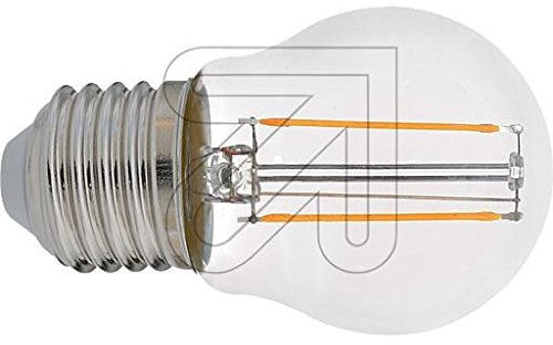 EGB Filament Tropfenlampe klar E27 4W 49