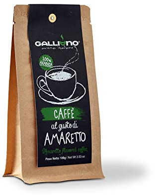Galliano caffè aromatizzato all'amaretto gr.125 per moka