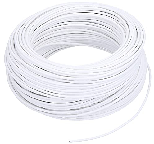 100 Meter Lapp 0049105 Ölflex Heat 180 SiF Silikonleitung 0,75mm² weiß I Aderleitung temperaturbeständig -50 bis +180 Grad Celsius I kältebeständig I halogenfrei