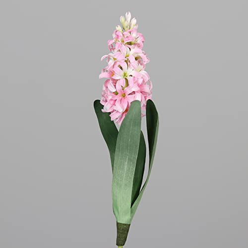 Seidenblumen Roß Hyazinthe 42cm rosa DP Kunstblumen Kunstpflanzen künstliche Blumen Pflanzen