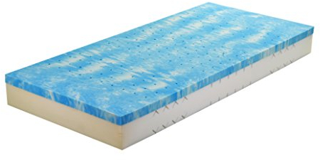 DaMi GelTec und Kaltschaum-Matratze Cool Clima - Orthopädische Matratze aus HR-Kaltschaumkern und GelTec-Schaum-Oberschicht (RG50/35) - 90 x 200 cm, Härtegrad H3