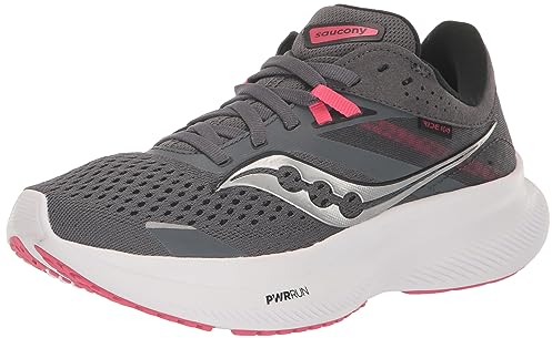 Saucony Damen Ride 16 Sneaker, Shadow/Lux, 40 EU