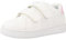 Geox B Eclyper Girl A, Zapatillas, Niñas, White Lt Pink, 26 EU