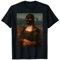 Mona Lisa Skimaske Leonardo da Vinci's Art Lustige Geschenkidee T-Shirt