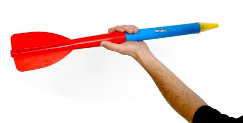 Netsportique Javelot Mousse - Poids et quantités au Choix - Parfait pour l'initiation au Lancer de Javelot - Foam Javelin, Mini Javelot de Mousse (Lot de 5-300g)