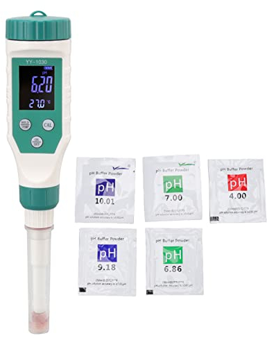 Natudeco Intelligentes Bluetooth-PH-Meter, Digitaler PH-Tester, Teig-Alkali-Tester, Bodenmatrix, Säuremessgerät Für Babynahrungsergänzung, Käse, Kosmetik