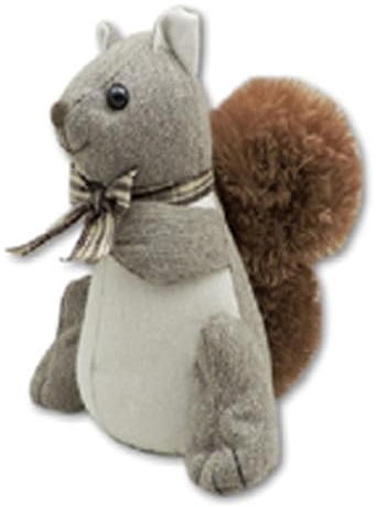 Türstopper aus Plüsch - Eichhörnchen mit Fliege
