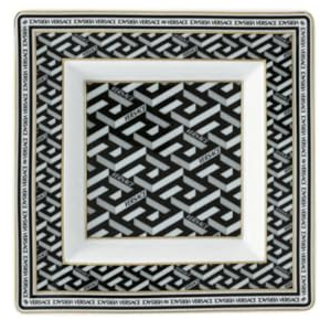 Versace La Greca Signature Black Schale 14 cm
