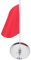 CORHAD 1set Golf Flag Golf Hole Cup Tray Portable Target Golfing Practice Supplies with Flagstick for Enhanced Putting Accuracy