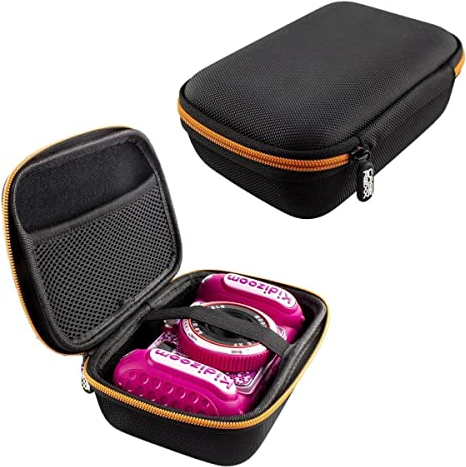 caseroxx Sac pour Appareil Photo Enfant adapté pour V-Tech KidiZoom Print Cam dans de Nombreuses Couleurs et Designs, Sac de Rangement Protecteur