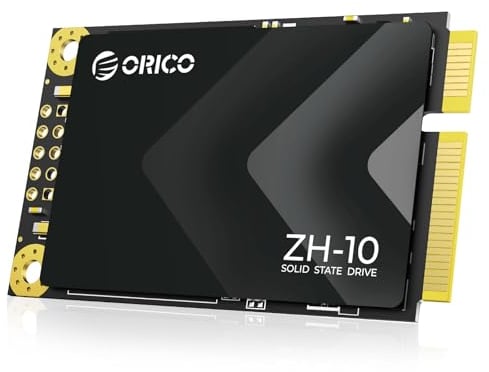 ORICO 128GB mSATA SSD SATA III, 5 Gbps 3D NAND Internes Solid State Laufwerk für Laptops Ultrabooks Desktop-ZH10