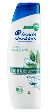 Head & Shoulders Tea Tree Erfrischendes Anti-Schuppen-Shampoo, 250 ml, für den täglichen Gebrauch, bis zu 100% Schutz vor Schuppen, klinisch getestet, für alle Arten von Haut und Haar
