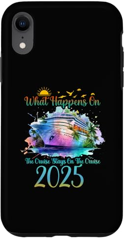 Hülle für iPhone XR Was auf der Kreuzfahrt passiert, bleibt auf der Kreuzfahrt