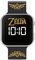 Zelda GLZ4013 Montre numérique LED pour enfant avec bracelet en silicone Noir, Noir , Moderne