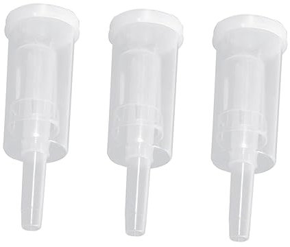 Hohopeti 3 Sätze Fermentationsauslassventil Einwegventile Brauen Us-zubehör Hydroschlösser Zum Gären Weinrückschlagventile Entlüftungsventile Brauende Luftschleusen Kieselgel Weiß