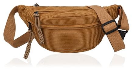 Bieiyhe Bauchtasche Damen - Fanny Pack, Hüfttasche, Crossbody Bag, Gürteltasche, Brusttasche Stilvolle, Umhängetasche für Outdoor Sport