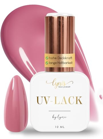 UV Nagellack 7,3ml für Nägel als Gel Lack/Gel Polish für Nageldesign · HEMA frei & selbstglättend · UV & LED · Soak Off Überlack Ei · Lynis-Nailshop.de (Make a Wish, 7,3)