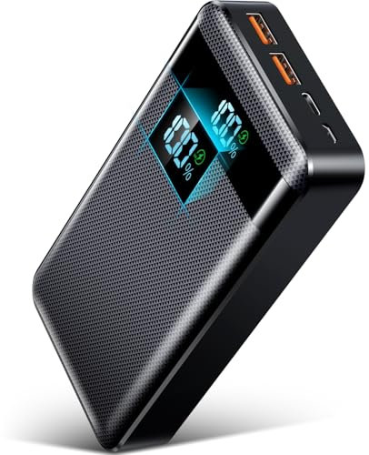 Newest 56800mAh& 65w Power Bank Portable Charger Fast Charging, USB C Battery Pack With LCD Display 3 Outputs & 2 Inputs PowerBank Compatible with iPhone, Huawei, iPad, Tablets