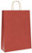 vidaXL Papiertragetaschen 250 Stk., Papiertüten mit Henkeln, Kraftpapiertüten, Geschenktüten für Einkaufen Hochzeiten Verpackungen Partys Geburtstag Weihnachten, Rot 32x12x42cm