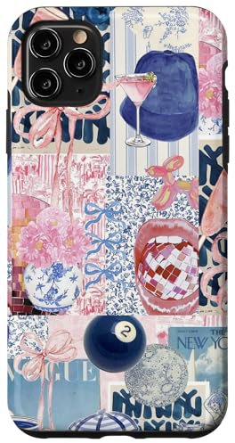 Aesthetic Summer European Coquette Collage Scrapbook Preppy Case for iPhone 11 Pro Max