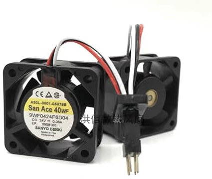 40MM Computer cooling fan，9WF0424F6D04 24V 0.08A 4020 3-wire cooling fan