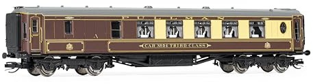 Hornby TT TT4004B Pullman Third Class Brake Car No54 Third class, Brown