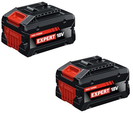 Bosch EXPERT 18V System Hochleistungs-Akku-Twinpack 2x EXBA18V-80