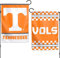 WinCraft Tennessee Volunteers Gartenflagge, 30,5 x 45,7 cm, Schwarz, Gold, Gelb, Weiß, 30,5 x 45,7 cm