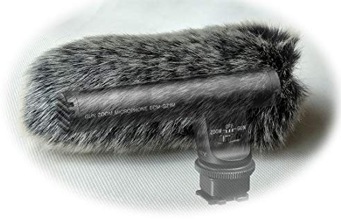 YH&YX Furry MIC Windshield Windscreen Wind Muff Compatible for Sony ECM-GZ1M Zoom Microphone