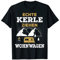 Echte Kerle ziehen Wohnwagen Camping Wohnmobil Zelt Geschenk T-Shirt