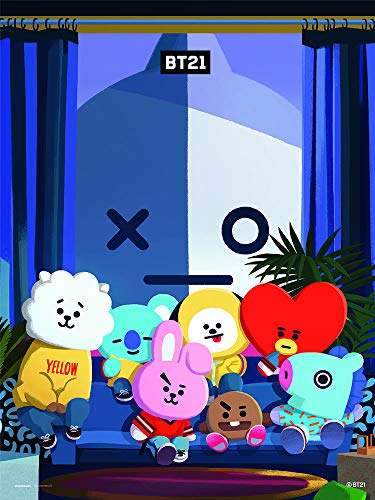 Erik Kunstdruck - BT21 All Characters - Print Offizielles BT21- Merchandising