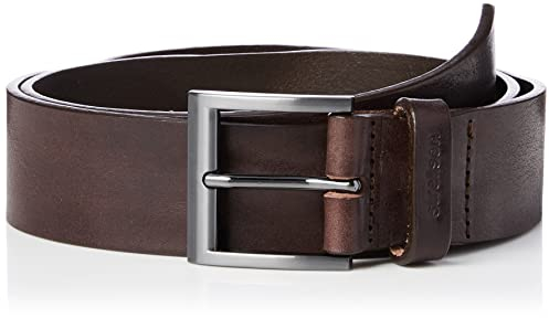 Strellson Premium Herren 3209 Gürtel, Dunkelbraun, 120