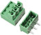 sourcing map 5STK 3 Poliger 5,08 mm Abstand rechtwinklige Leiter Platten Schraube Anschlussblock