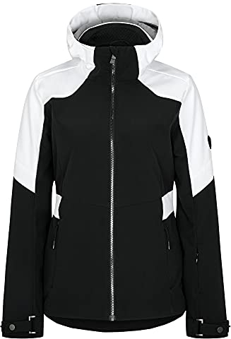 Ziener Damen Teuta Ski-Jacke / Snowboard-Jacke | warm, atmungsaktiv, wasserdicht, black, 42