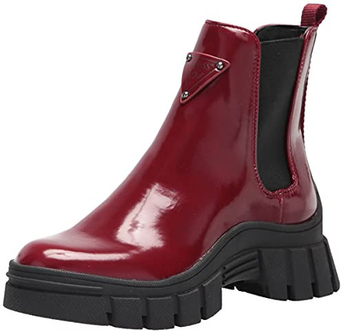 GUESS Hestia, Anfibi Donna, Rosso, 37.5 EU