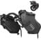 Rhinowalk Motorrad Satteltasche 18L (9L*2) Wasserdicht Motor Seitentasche Gepäcktasche Hecktasche Hinterradtasche