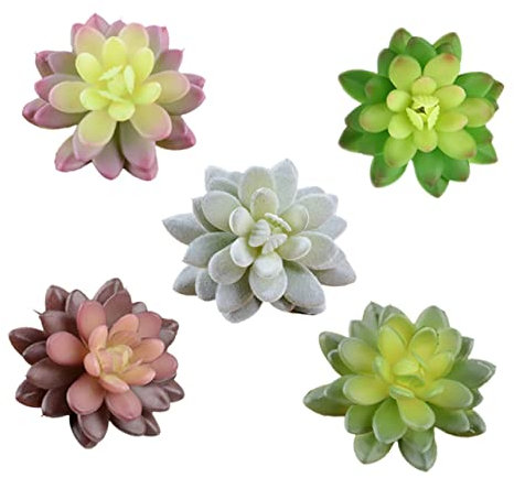 Homoyoyo Lot De 5 Plantes Artificielles Réalistes De Taille pour La Décoration Intérieure