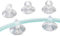 Lot de 10 pompes à oxygène pour aquarium - CO2 - Pour tuyau de 4/6 mm