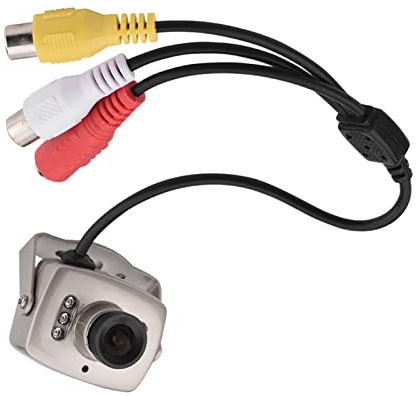 Tbest analoge überwachungskamera, CCTV Kamera,6Led Wired Cmos CCTV Überwachungskamera Nachtsicht Digitale Videokamera Pal Überwachungskameraobjektive (Pal-Format (Wird Mit Etikett Geliefert))