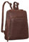 STILORD 'Sally' Vintage Rucksack Damen Leder Klein 10,1 Zoll Tablet Tagesrucksack Echtleder Kleiner Damenrucksack City Daypack Mini Kompakt, Farbe:torres - braun