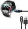 Blueshaweu 2 Pin Magnetic USB Replacement Charger for Blackview W50 / IOWODO W50 Smartwatch (Black)
