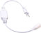 HEGEHE Adaptador de corriente con enchufe UE Para 220V 288,360LEDs/m Tiras de neón COB sin cables (sin barra de luces)