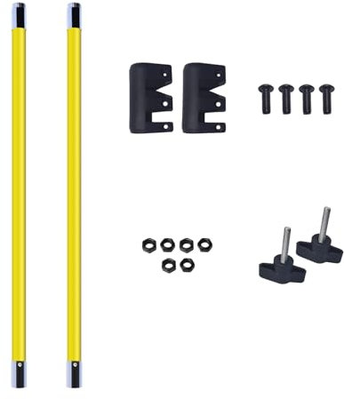 Extension for Pole Saws, 1m Extension Poles for Hand Saws, Replacement Poles for Pruning