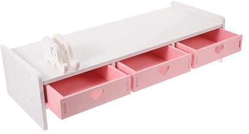 Artibetter Organiseur De Bureau Pour Ordinateur Support Pour Ordinateur Portable Support Pour Moniteur Pratique Et Élégant